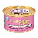 California Scents Spillproof Organic Air Freshener, Shasta Strawberry, 1.5 Ounce Canister (Pack of 4)
