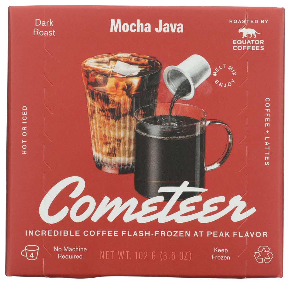 Cometeer, Mocha Java Dark Coffee Capsules, 3.6 Ounce