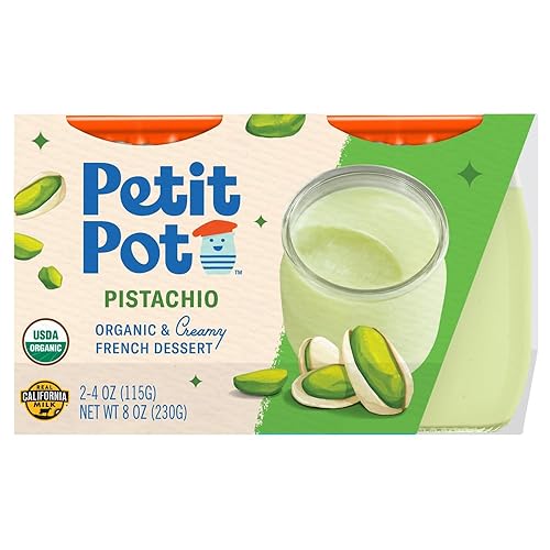 Petit Pot Pistachio Dessert 3.5 Oz, 2 Ct