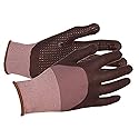 ERB 21228 Safety N300 Nylon Nitrile Dots Gloves, Medium, Gray