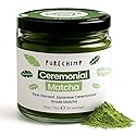 PureChimp Ceremonial Grade Matcha Powder 1.75oz. Pure Japanese Matcha Ceremonial Grade Tea, Shade-Grown in Kagoshima. Antioxidant-Rich Green Tea