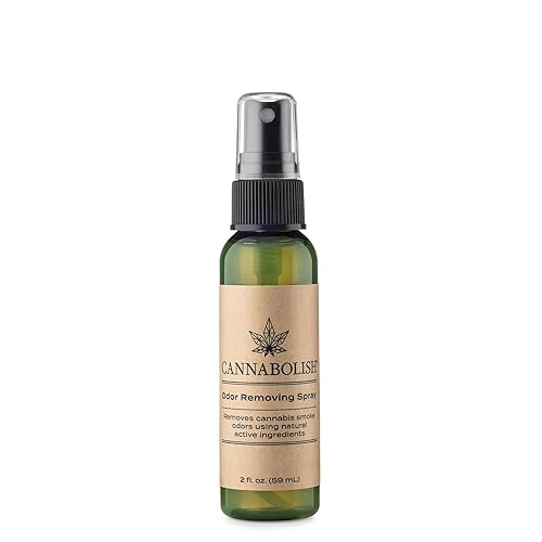 Cannabolish Wintergreen Smoke Odor Removing Spray and Air Freshener, 2 fl. oz. Travel Size