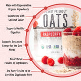 Wildway Organic Rolled Oats, Overnight Oats | Glyphosate-Free, Gluten-Free Oatmeal | Non-GMO, Plant-Based Protein | Regenerative, Sustainable
