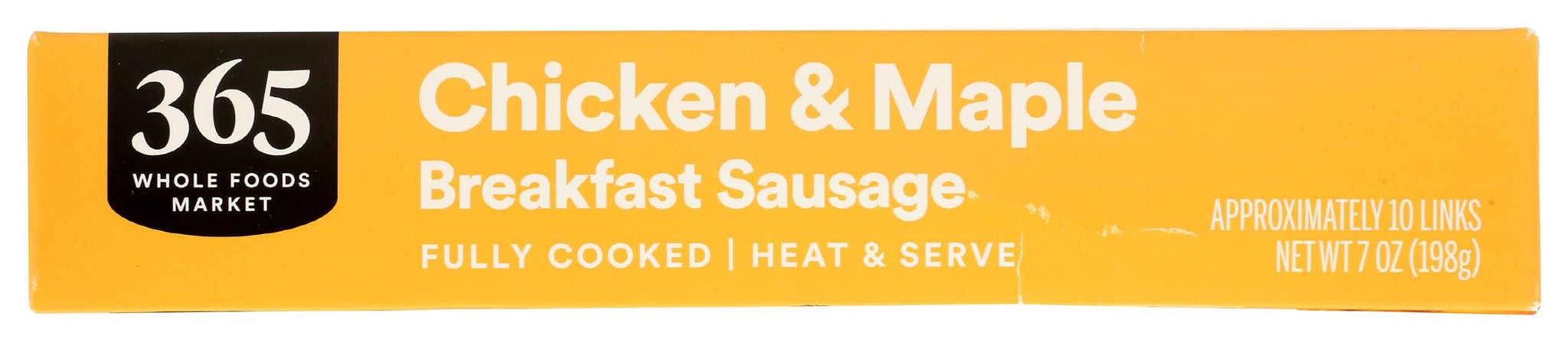 365 by Whole Foods Market, Chicken Sausage Breakfast Link Maple, Step 2, 7 oz