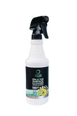 Spa & Hot Tub Surface Cleaner - All Natural Lemon/Lime Scent, Removes Scale, Dirt, Grime, & Hard Water | Ideal for Hot Tubs, Swim Spas, Bath Tubs