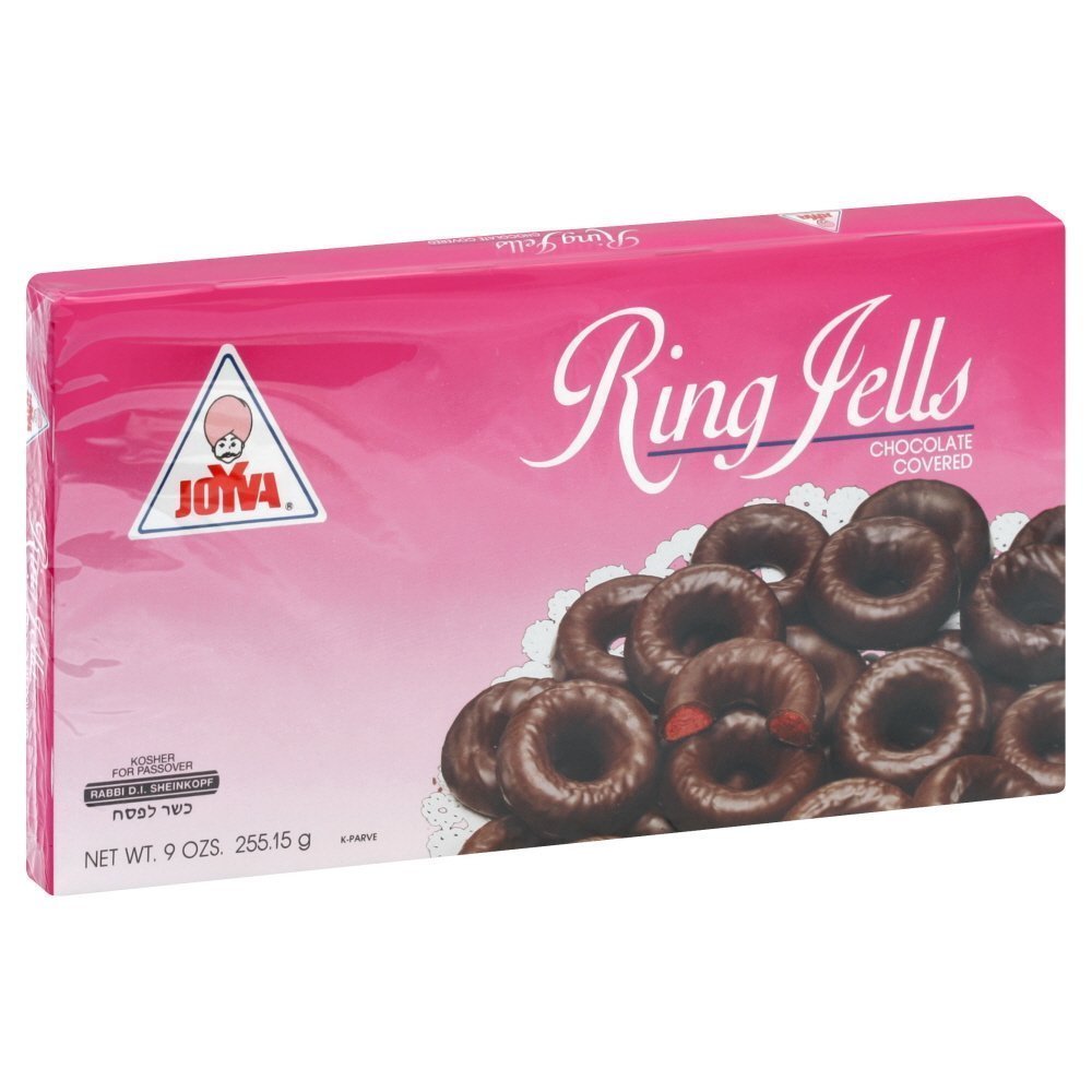 Joya Jell Bites Chocolate Covered Kosher For Passover 9 Oz. Pk Of 3.