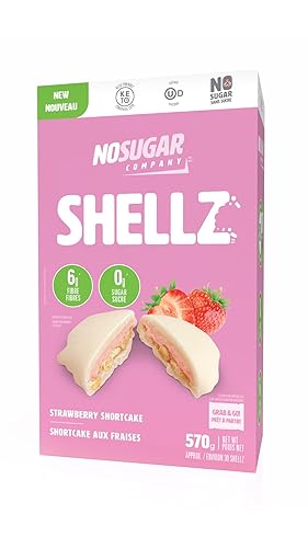 No Sugar Keto Shellz - Sugar Free (0g) Treat On-the-go Keto Snack - 30 Pack, Individually Wrapped - Gluten Free, Kosher, Value Pack (1 Pack