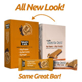 NuGo Smarte Carb 20g Protein 0g Sugar, 2g Net Carbs 160 Calories Brown, Sugar free Peanut Butter Crunch, 12 Count