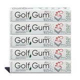 Golf Gum by Liquid Core® - 80mg of Natural Caffeine - Energy for Golfers - Sugar-Free, Aspartame-Free, Caffeine Gum - Enhanced Focus & Better Score