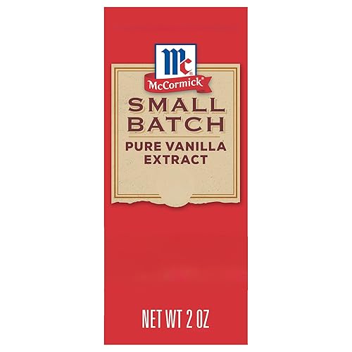 McCormick Vanilla Extract, Pure, Small Batch, No Corn Syrup, Gluten Free, Kosher, Bold, Made From Beans Harvested in Madagascar, Extracted in Small