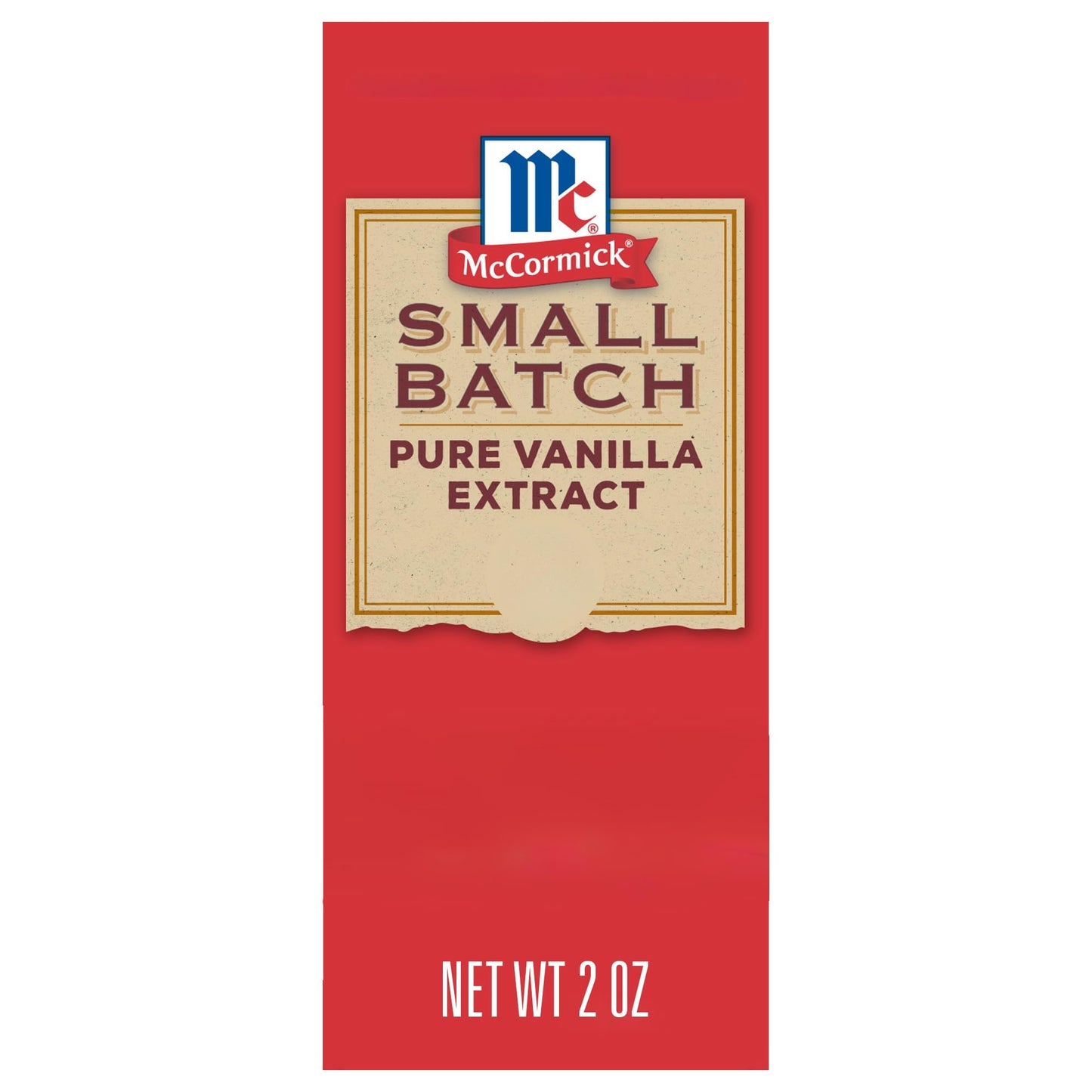 McCormick Vanilla Extract, Pure, Small Batch, No Corn Syrup, Gluten Free, Kosher, Bold, Made From Beans Harvested in Madagascar, Extracted in Small