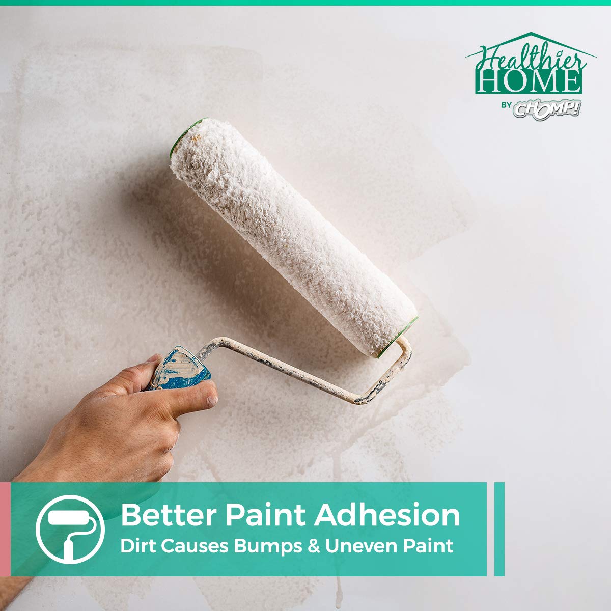 CHOMP! Paint Prep Cleaner Deglosser: Healthier Home 5 Minute Wall and Ceiling, Baseboards, Cabinets Painting Preparation Trim, Spray Gloss, Dirt