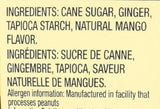 Chimes Ginger Chews 1.5 Oz. - Pack of 3 (Mango)