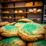 Bakerpan Green Sugar Sprinkles for Baking - 7 Ounce Forest Green Decorating Sugar Crystals for Cookies, Cake Pops, Ice Cream (Made in USA)