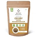 SPICY PANTRY Celery Seeds 4 oz - Whole, Aromatic Spice for Pickling, Salad, Dressings, Soups and Spice Blend - Bold Earthy Flavor, Antioxidant-Rich