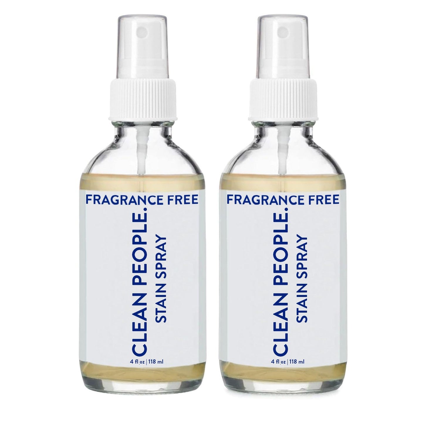 The Clean People Stain Remover Spray - Simple, Clean Ingredients - Laundry Spot Treatment for Food, Pet & Baby Stains - Boosted with Enzymes - Fabric