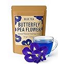 Dried Butterfly Pea Flowers - Clitoria Ternatea - Natural Blue Tea - Color-Changing - Antioxidant Herbal Infusion - 100% Pure