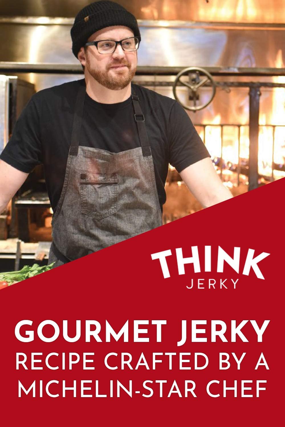 Think Jerky Sweet Chipotle Beef Jerky, Grass-Fed High Protein Beef, Gluten Free, No Antibiotics or Nitrates, Healthy Chef Crafted Recipe, Low Calorie