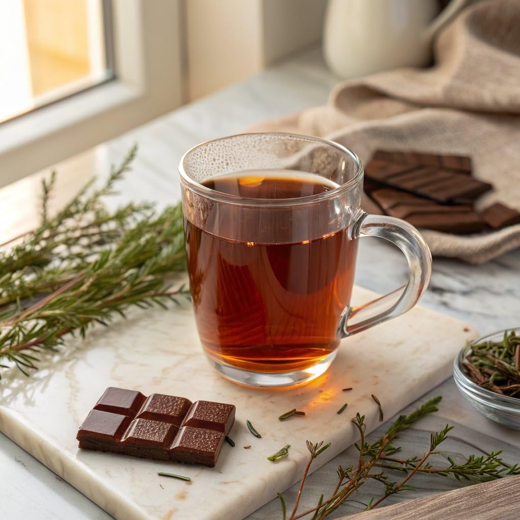 Numi Organic Chocolate Rooibos Tea, 16 Tea Bags (Pack of 6), Red Tea with Cocoa, Honeybush & Vanilla (Packaging May Vary)