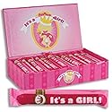 Mayflower Products Pink It's a Girl Bubble Gum Cigars (36)