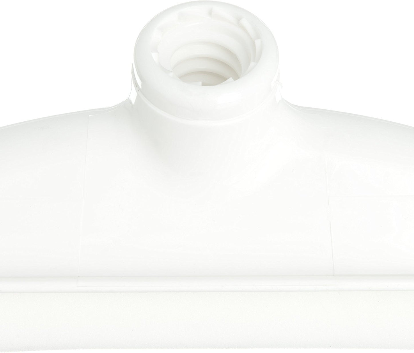 SPARTA 4156802 Plastic Floor Squeegee, Shower Squeegee With Double Foam For Window, Glass, Shower Door, Floor, Windshield, 24 Inches, White