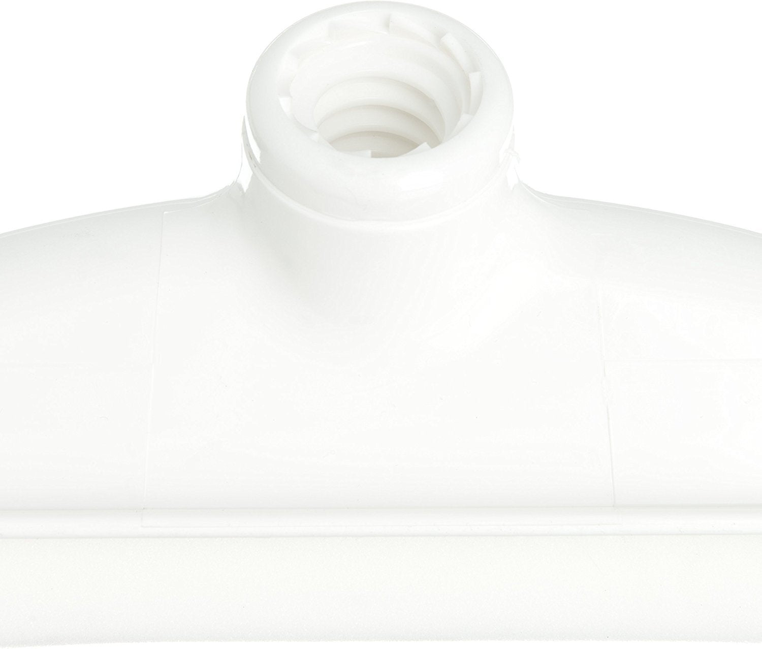 SPARTA 4156802 Plastic Floor Squeegee, Shower Squeegee With Double Foam For Window, Glass, Shower Door, Floor, Windshield, 24 Inches, White