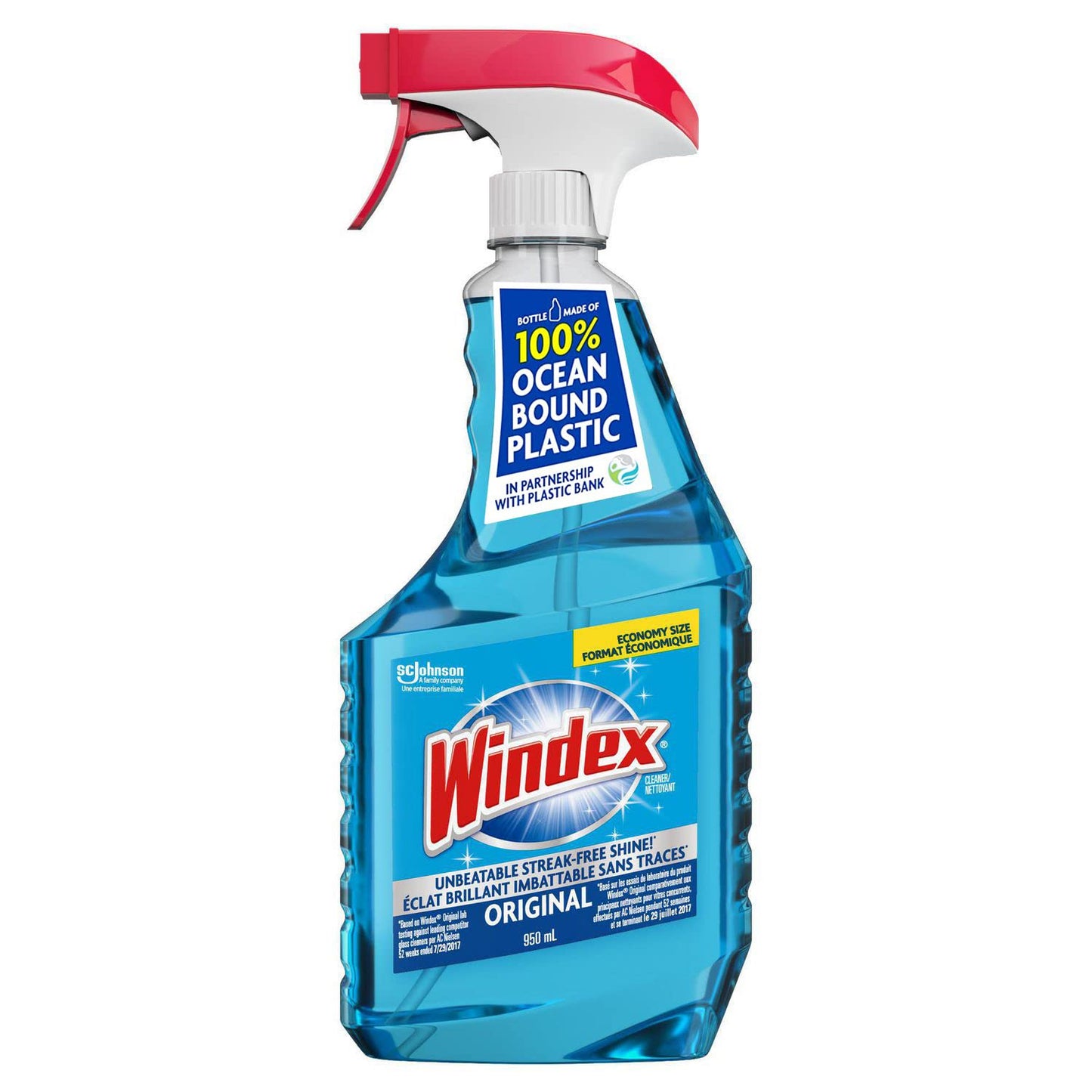 SC Johnson Windex Original Glass Cleaner Set: 5L refill +950 ml Trigger Spray