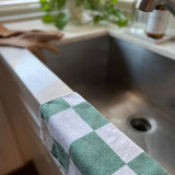 Microfiber Cleaning Cloths 13x13 - Lint-Free, Streak-Free Reusable Towels for Kitchen, Glass, Bathroom & Car | Cloak & Sage