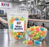 Wax Candy Bottles - 1 lb Bulk Bag of Retro Mini Drinks - A Nostalgic Chewy Novelty Treat for Kids and Parties