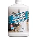 SURF PRO Floor Cleaner Concentrate for All Surfaces, no-rinse formula protects and enhances finish, 850 ml, pet safe, Intelligent Soap