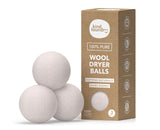Kind Laundry - Wool Dryer Balls, Tavel Natural Dryer Balls, Pure New Zealand Wool Dryer Balls Laundry Essentials, Dryer Balls for Pet Hair Removal