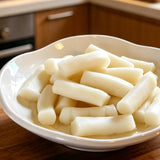 APEXY Korean Rice Cakes for Tteokbokki, Authentic Chewy Korean Rice Cake Sticks, Gluten Free, Vegan, Non-GMO Topokki Rice Cakes for Asian Cooking