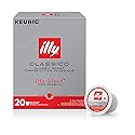 illy Coffee K Cup, Pods for Keurig Machines, Classico Medium Roast, 100% Arabica, Premium Italian Coffee, 20 Count, 1 Pack