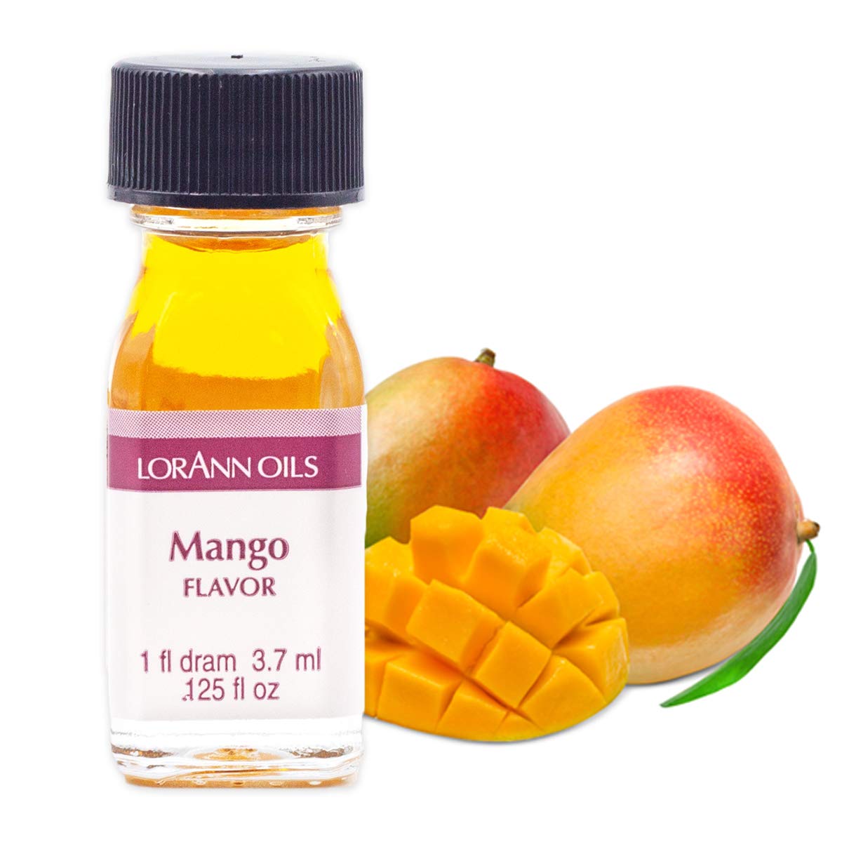 LorAnn Mango SS Flavor Flavor, 1 dram bottle (.0125 fl oz - 3.7ml - 1 teaspoon)
