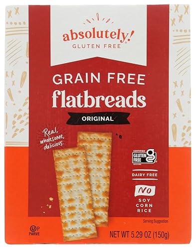 Absolutely Gluten Free Flatbread Original -- 5.29 oz Pack of 2