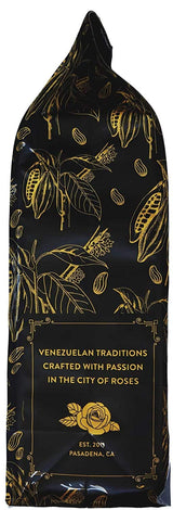 Amara Unique Venezuelan Flavors. Hot Chocolate "Gran Criollo" Dark Chocolate Blend Refill Bag 32 oz. Made with Certified Organic Cacao Powder.