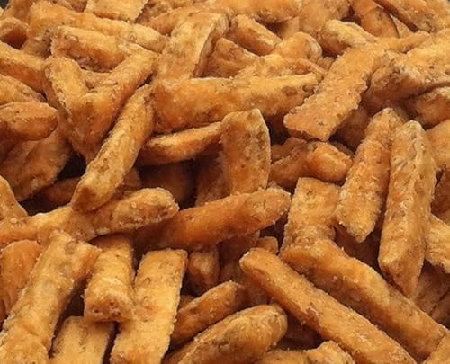 Golden Flavor - Unsalted Sesame Sticks - 12 oz bags (5 Pack)