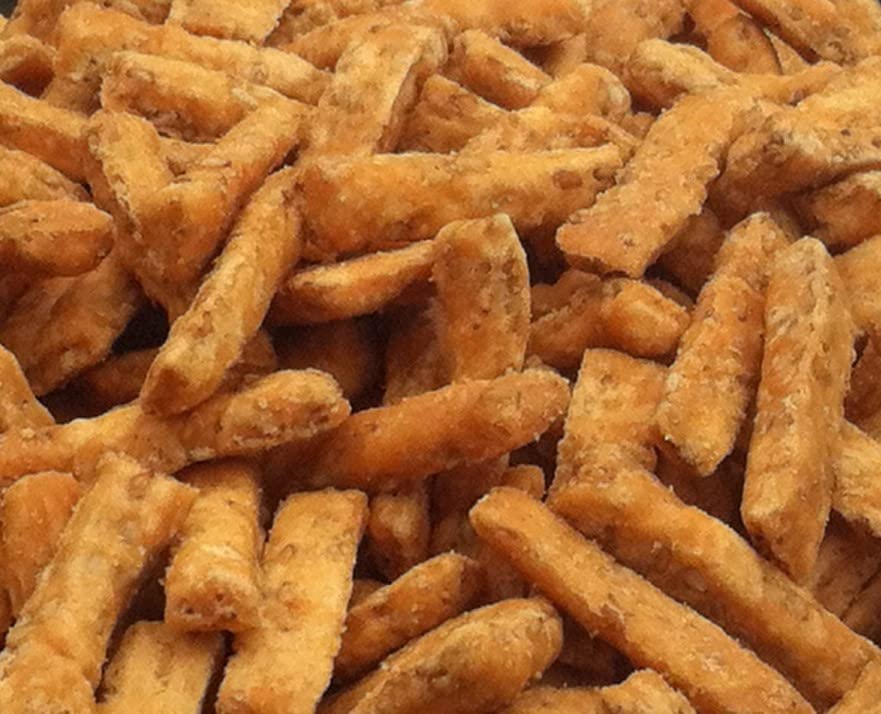 Golden Flavor - Unsalted Sesame Sticks - 12 oz bags (5 Pack)