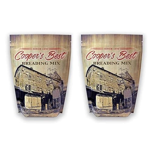 Cooper's Best Breading Mix | All Purpose Breading for Meat, Seafood, or Vegetables | 2.5 lb Bag | 2 Pack | CB1015