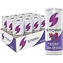 STORM Harvest Grape, Fitness & Wellness Energy Drink, 12 Fl Oz (Pack of 12)