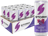 STORM Harvest Grape, Fitness & Wellness Energy Drink, 12 Fl Oz (Pack of 12)