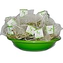 Neem Queen Pyramid Tea Bags (60 Count) Loose Sachet - Organic Premium Quality Caffeine Free - Made in America