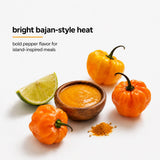 Baron Bajan Style Hot Sauce 7 Ounces (200 grams)