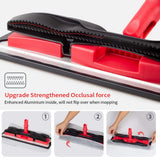 Microfiber Mops for Hardwood Floor Cleaning: MEXERRIS Flat Floor Mop with 4 Washable Pads 59" Adjustable Handle - Dust Dry Mops for Kitchen Bathroom