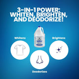 (6 Gallons) - Bulk Liquid Chlorine Bleach, for Laundry, Household and Commercial Cleaning, Multipurpose Cleaner, 1 Gallon Jugs. Ready to Use