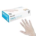 Karat [Medium - 1,000 ct] Clear Vinyl Disposable Gloves, Powder-Free, Great Fit, Tear-Resistant for Multi-Purpose (FP-GV1007)