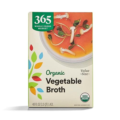 365 by Whole Foods Market, Organic Vegetable Broth, 48 Fl Oz