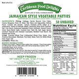 Jamaican Style Patties, Unbaked (Vegetable, 2 Cases)