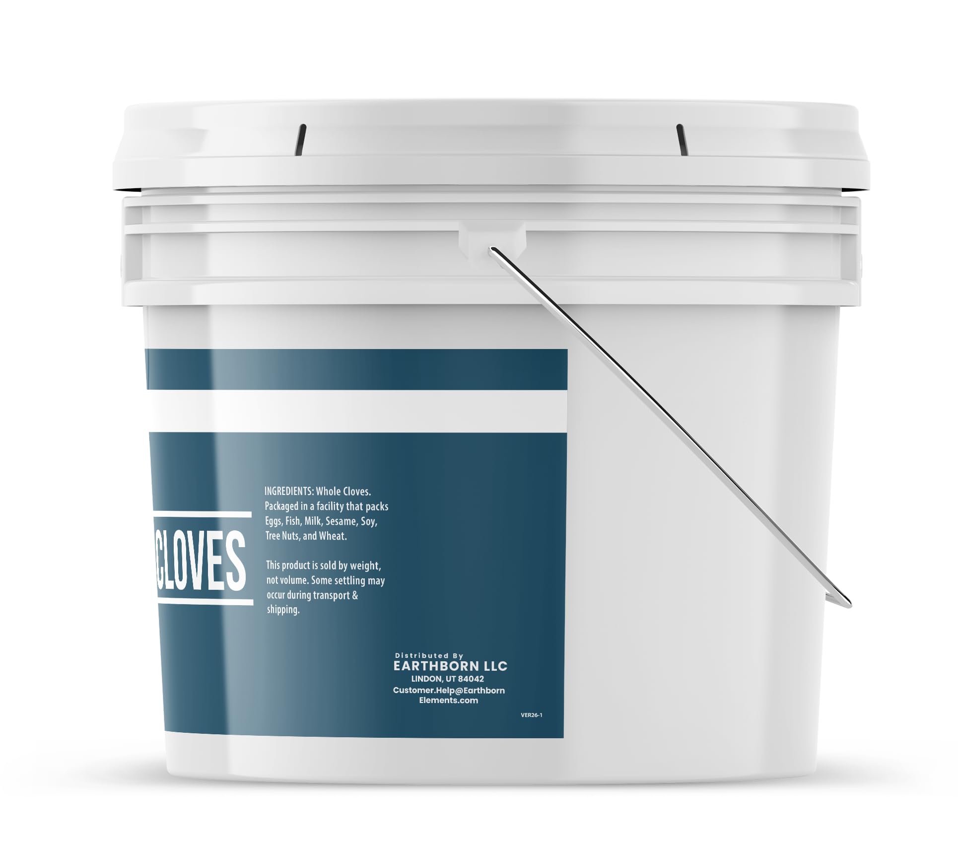 Earthborn Elements Whole Cloves, 1 Gallon Bucket, Warm Flavor, Aromatic Spice