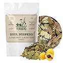 Yerbero - Te Herbal Hojas De Nispero 3 oz (85gr) Herbal Tea (Loquat Leaves Loose Tea) Stand Up Resealable Bag Wildcrafted By Nature 100% All Natural